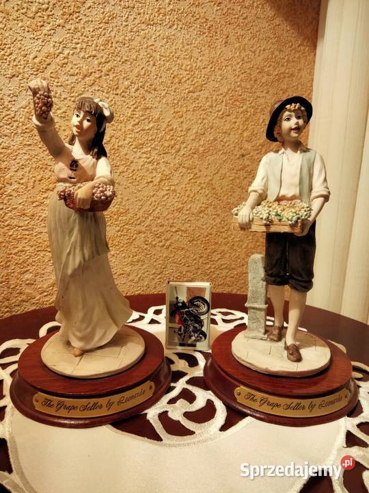 Leonardo figurka z serii Winobranie dziewczyna Porcelana i szkło