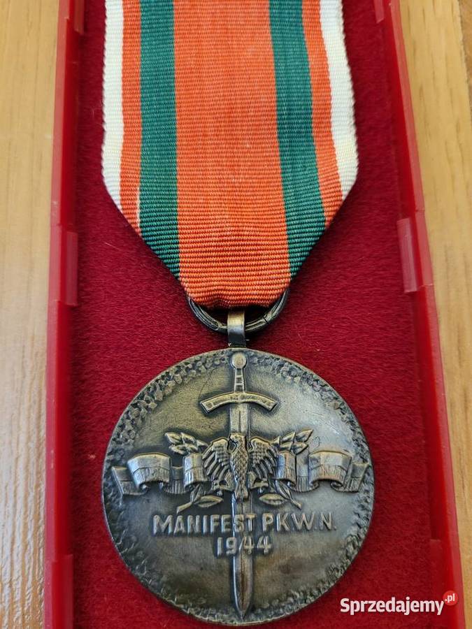 Sprzedam medal w etui z okresu PRL Zelów