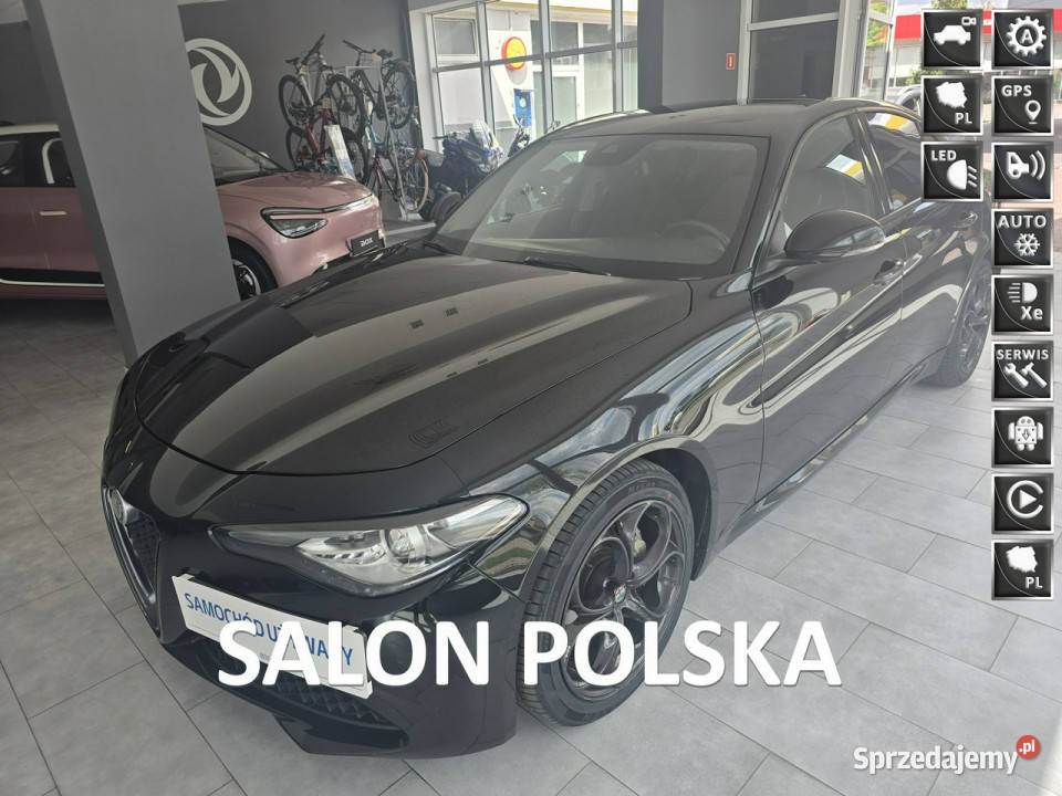 Alfa Romeo Giulia Krajowy 20T Aktywny wydech bluetooth Tarnów
