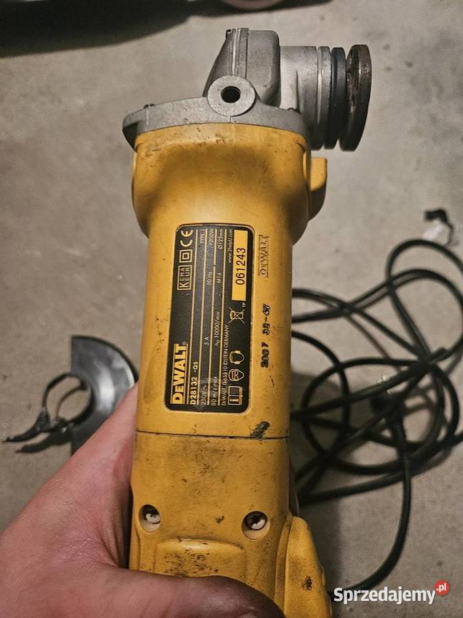 DeWalt D28132QS szlifierka kątowa 125 mm 1100 W małopolskie Rabka-Zdrój