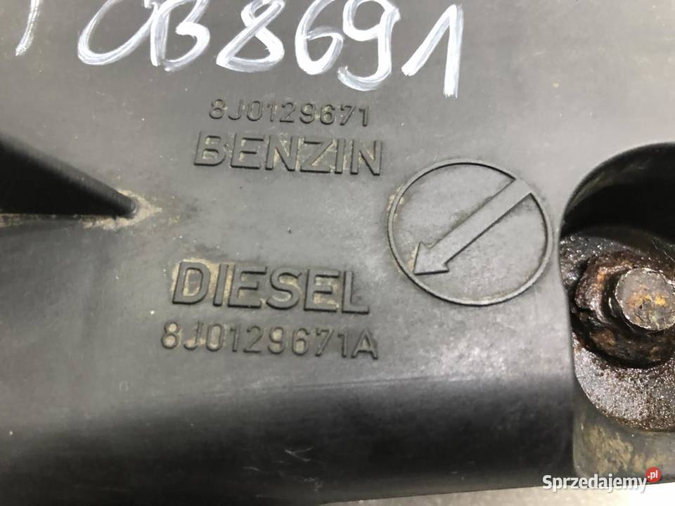 UCHWYT FILTRA POWIETRZA AUDI TT 8J 8J0129671A