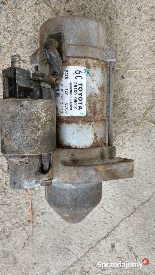 Rozrusznik Valeo D6RA293 Denso Toyota 6C 05K30 sprzedam