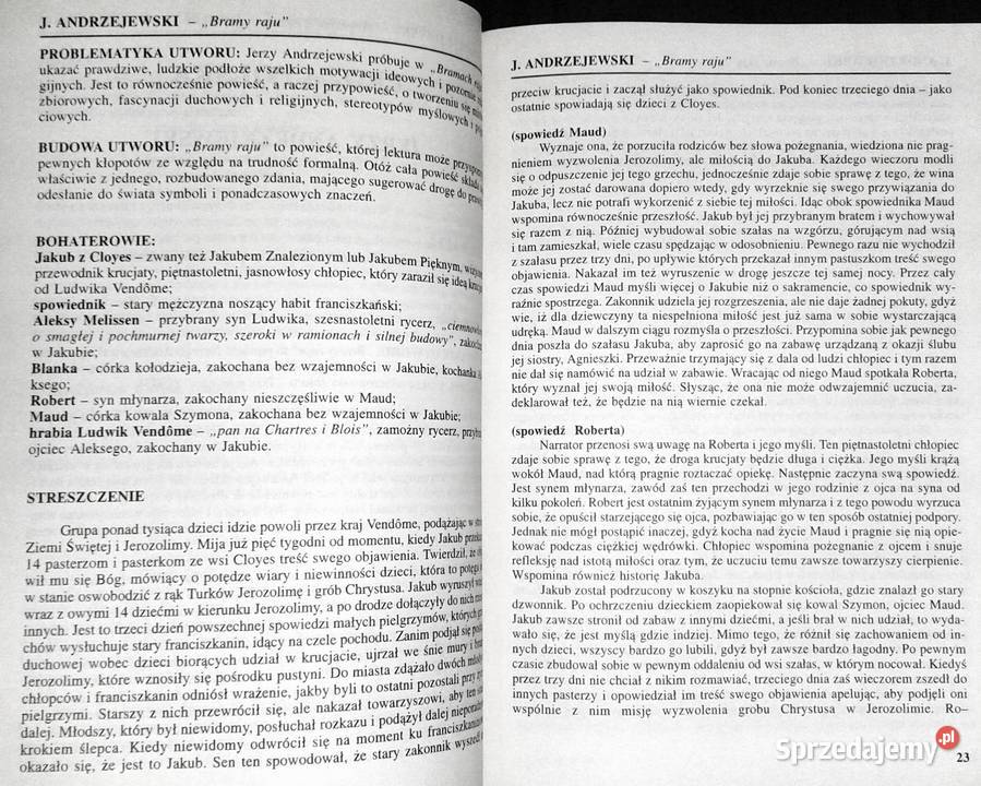 Ściąga 6b Polska literatura współczesna 1956 miękka sprzedam