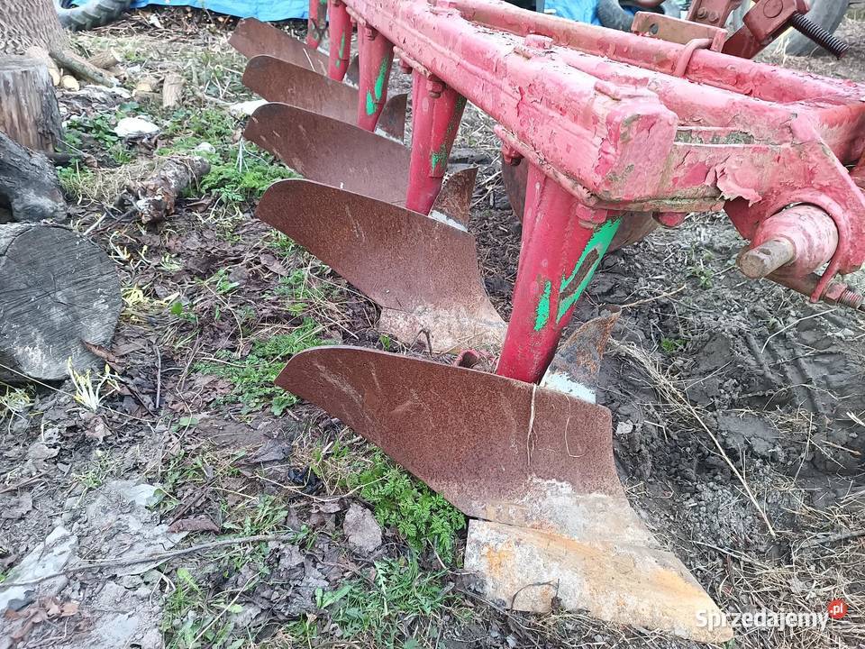 Pług podorywkowy Unia Grudziądz 5 skib kujawsko-pomorskie Gruta