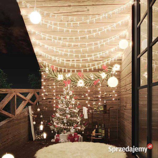 vidaXL Lampki świąteczne 40 m 400 diod LED Boże Narodzenie Warszawa sprzedam