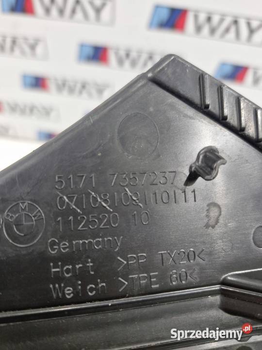 BMW G11 G12 PODSZYBIE OSŁONA WLOTU POWIETRZA