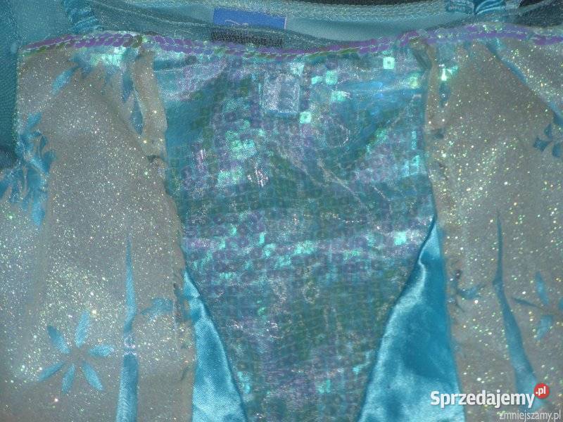 Strój kostium przebranie ELSA KRAINA LODU FROZEN Siedlce sprzedam