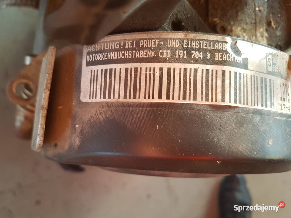 VW PASSAT B6 GOLF VI SILNIK 20 TDI CBD MOTOR CBD osobowe wielkopolskie Turek