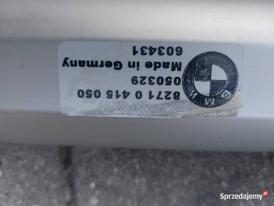 BMW E60E90E91E46E39 bagażnik dachowy belki osobowe dolnośląskie Dzierżoniów