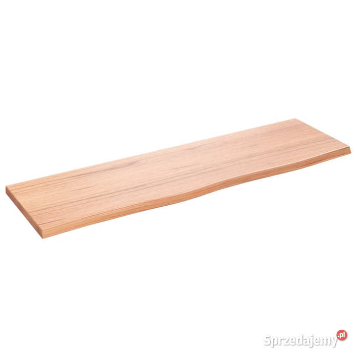 Półka jasnobrązowa 100x30x2 lakierowane lite Półki Warszawa