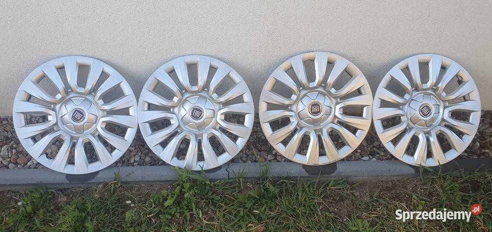 4x 15 kołpaki ORYGINALNY FIAT WYSYŁKA Pobiedziska