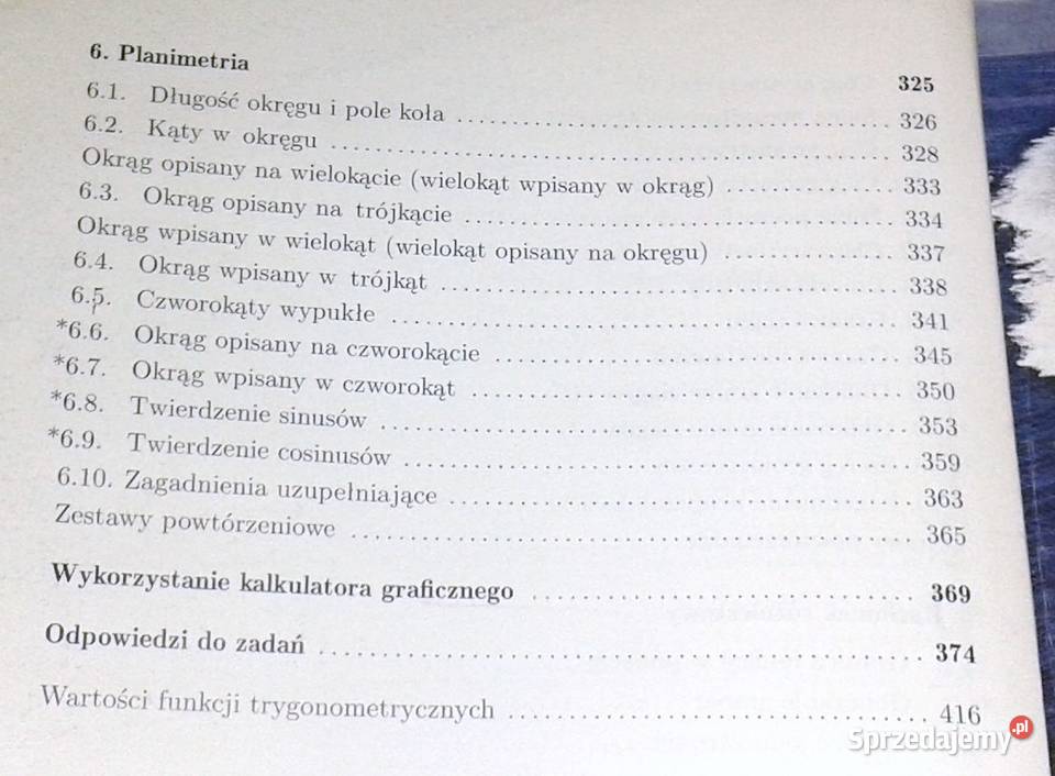 Matematyka 2 W Babiański L Chańko J Czarnowska G Rok wydania 2013