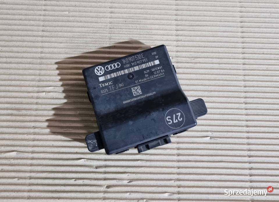 Moduł sterownik gateway Volkswagen OE 1K0907530E