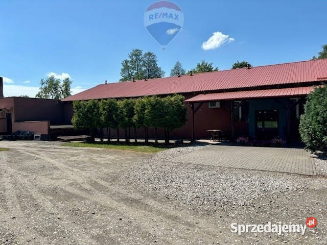 Budynek z mieszkaniem i dużym lokalem koło Krasna Łąka