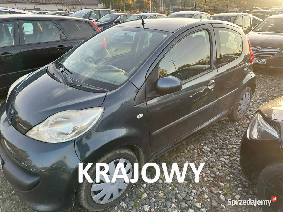 Peugeot 107 Polski salon 5 drzwi niski przebieg 4/5 Wejherowo