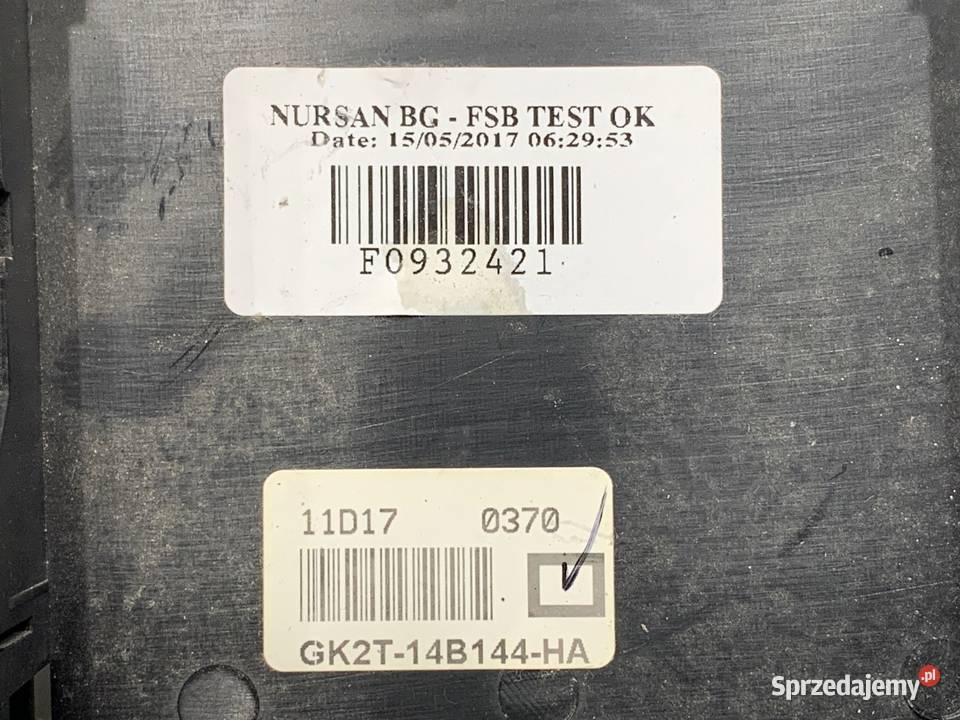 KLEMA PLUS FORD TRANSIT CUSTOM I GK2T14B144HA 20 osobowe podkarpackie