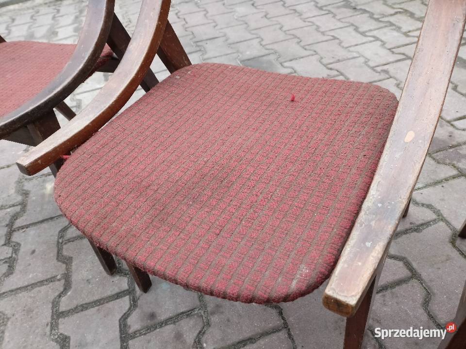 Krzesła skoczki skoczek stare drewniane Skarżysko-Kamienna
