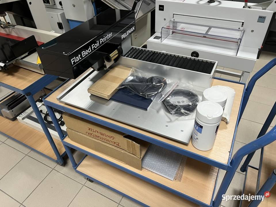 Złociarka bezmatrycowa Peleman Flat Bed Foil mazowieckie Radom