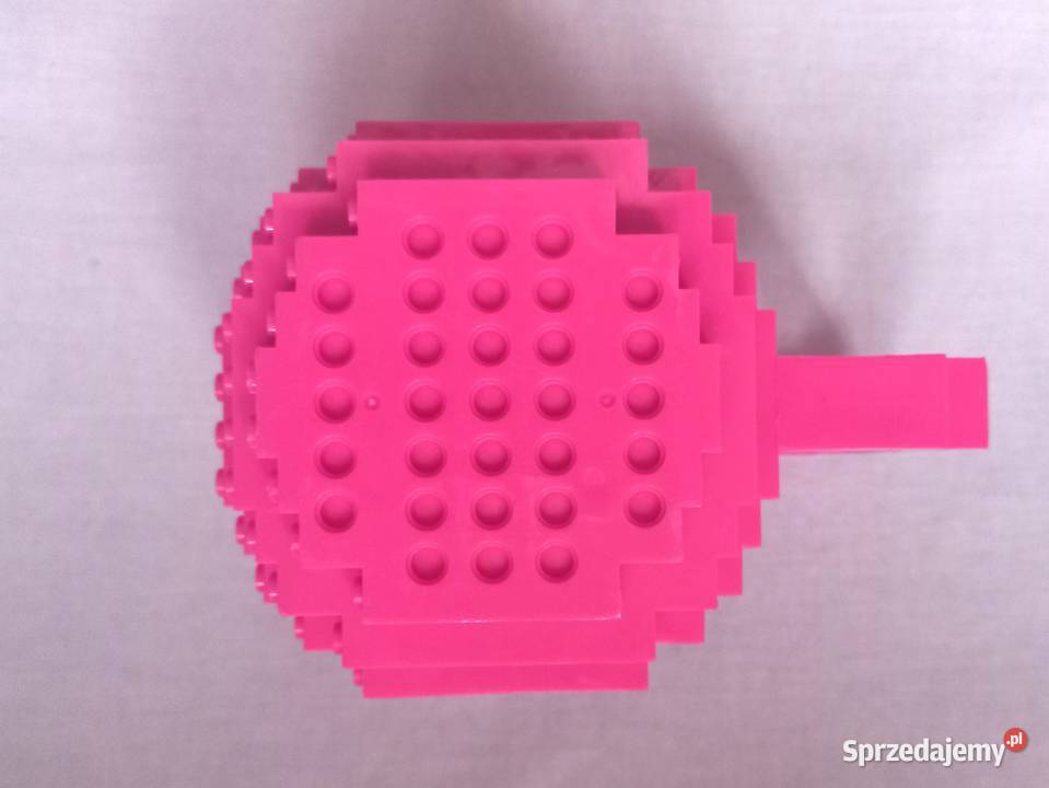 Pojemnik różowy Kubek plastik Organizer NOWY