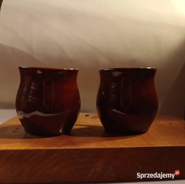 NOWY komplet do grzańca 2 ceramiczne kubki Warszawa