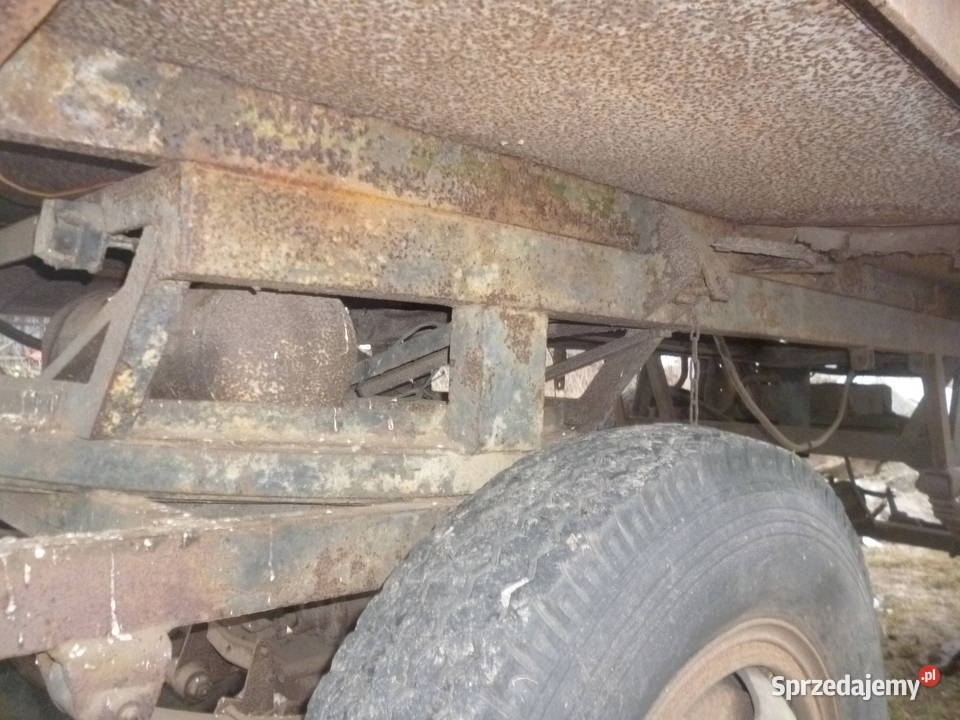 przyczepa wywrotka 35t nieuszkodzony Wieluń