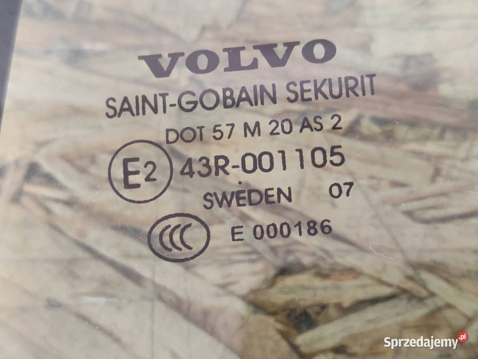 Szyba Drzwi Mała Lewy Tył Volvo S80 II 30779888 Pleszew sprzedam