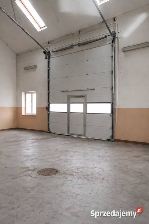 Hala garażowa 106m2 biuro plac utwardzony Nieruchomości Sochaczew sprzedam