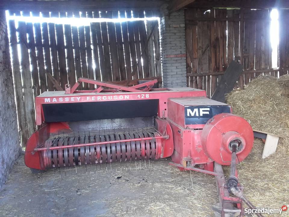 Prasa do słomy mf 128 kostka łódzkie Opoczno sprzedam