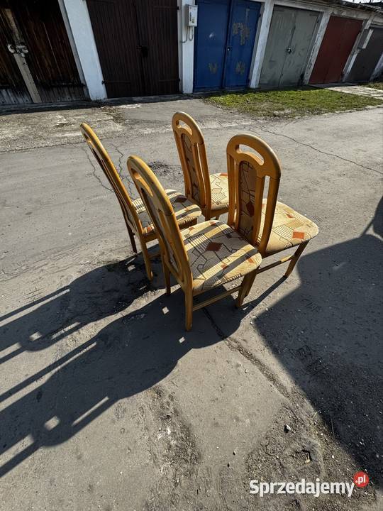 Krzesła 4 sztuki na sprzedaż Opole sprzedam