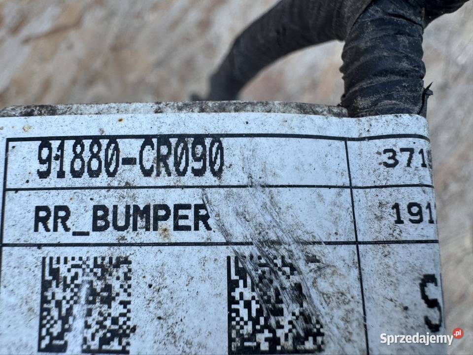 Wiązka instalacja zderzaka tył ceed III 3 PDC Sieraków sprzedam