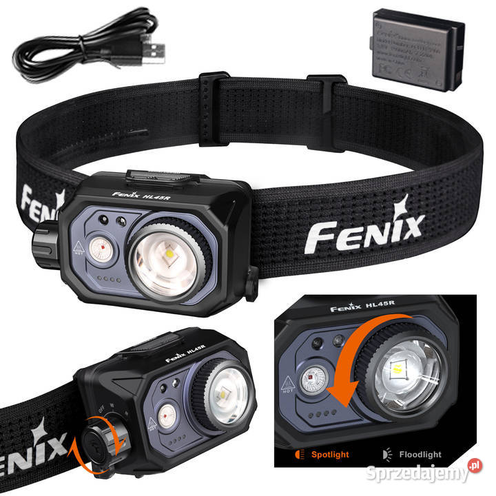 Latarka czołowa Fenix HL45R Sport i Wypoczynek Warszawa