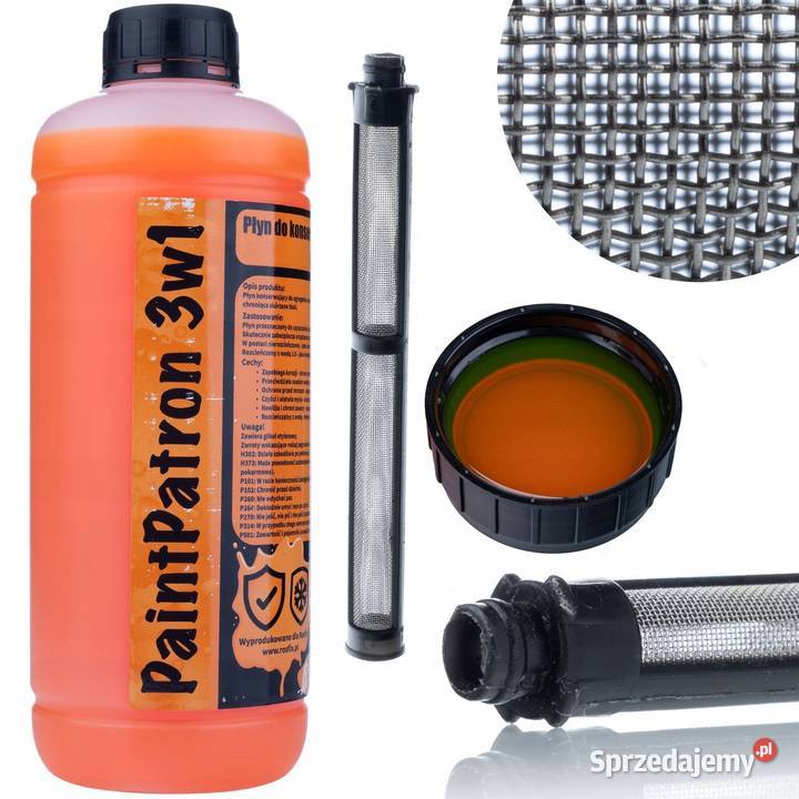 Zestaw do Konserwacji Agregatu Malarskiego Płyn Ludźmierz sprzedam