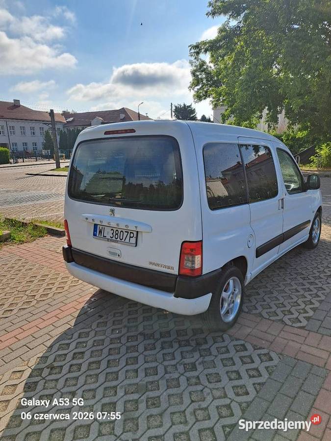 Sprzedam Peugeot partner 16 hdi 90 2007 1600cm3 Legionowo