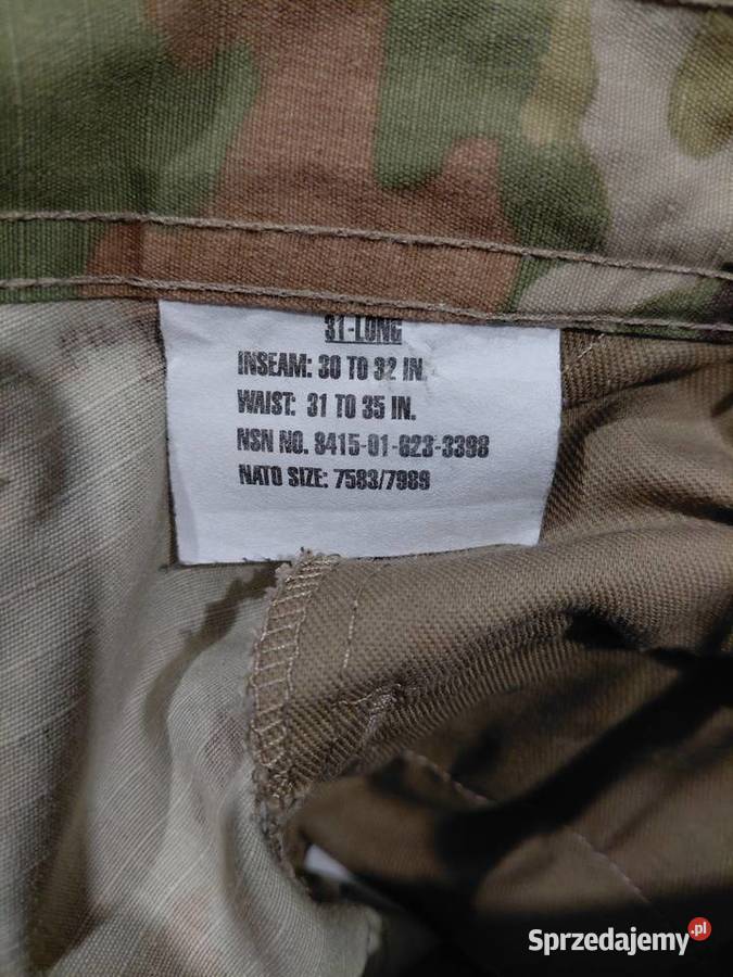 Spodnie ACU multicam OCP 31 Long FEMALE Wrocław