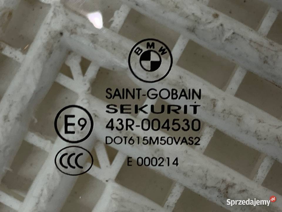 SZYBA LEWY PRZÓD BMW F16 SUV 1419 sprzedam