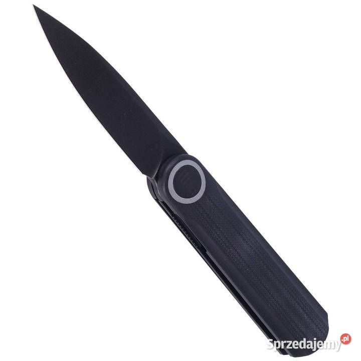 Nóż składany WE Knife Eidolon Drop Point Black Turystyka Warszawa
