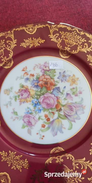 Patera z kwiatami R G K Czechoslovakia Gdańsk sprzedam