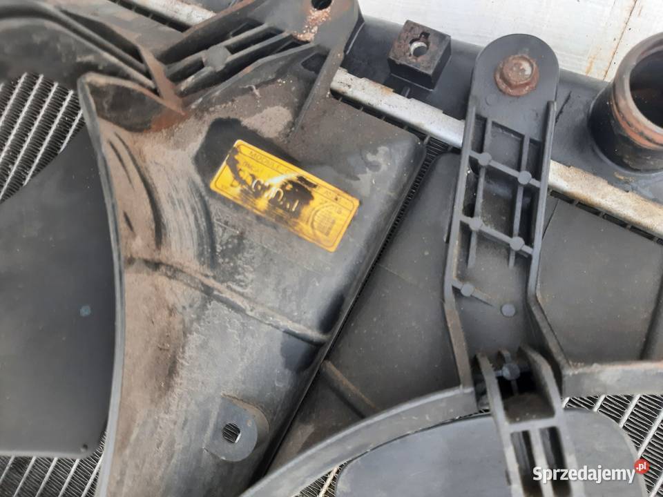 Chevrolet Lacetti Nubira 1816V komplet chłodnic Wentylatory chłodnicy Ksawerów