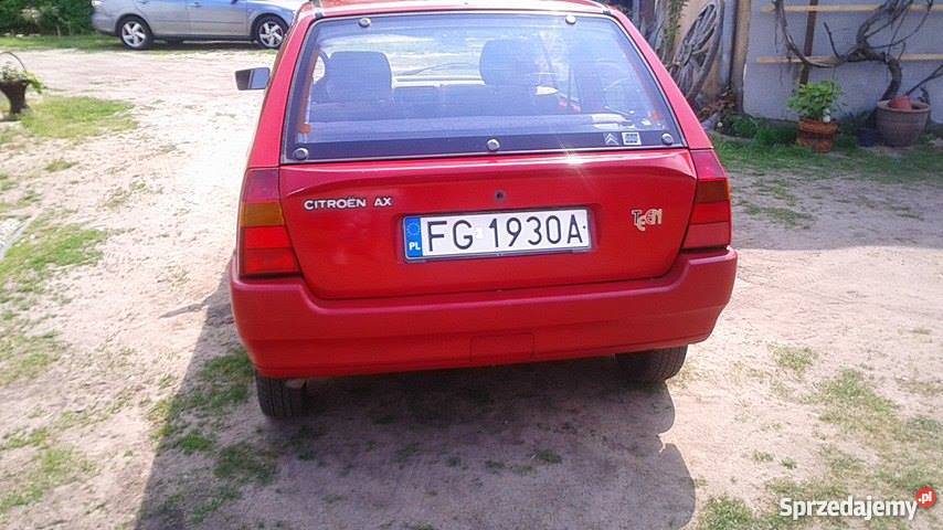 zadbany citroen ax garażowany Gorzów Wielkopolski