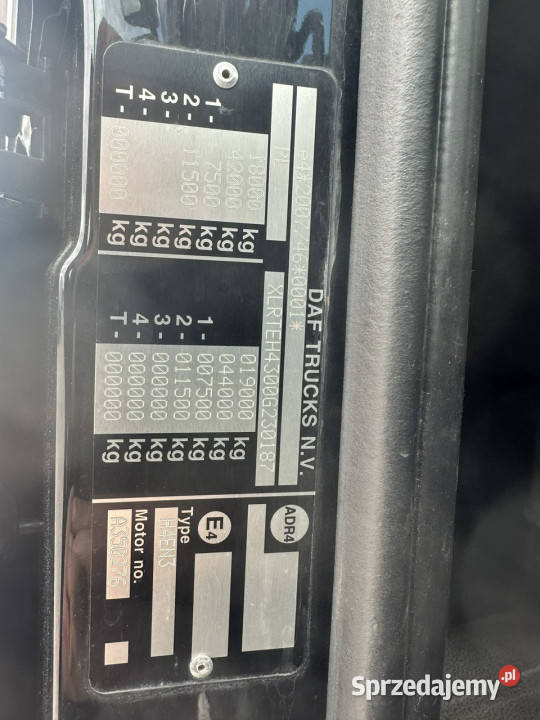 DAF xf 480 dolnośląskie