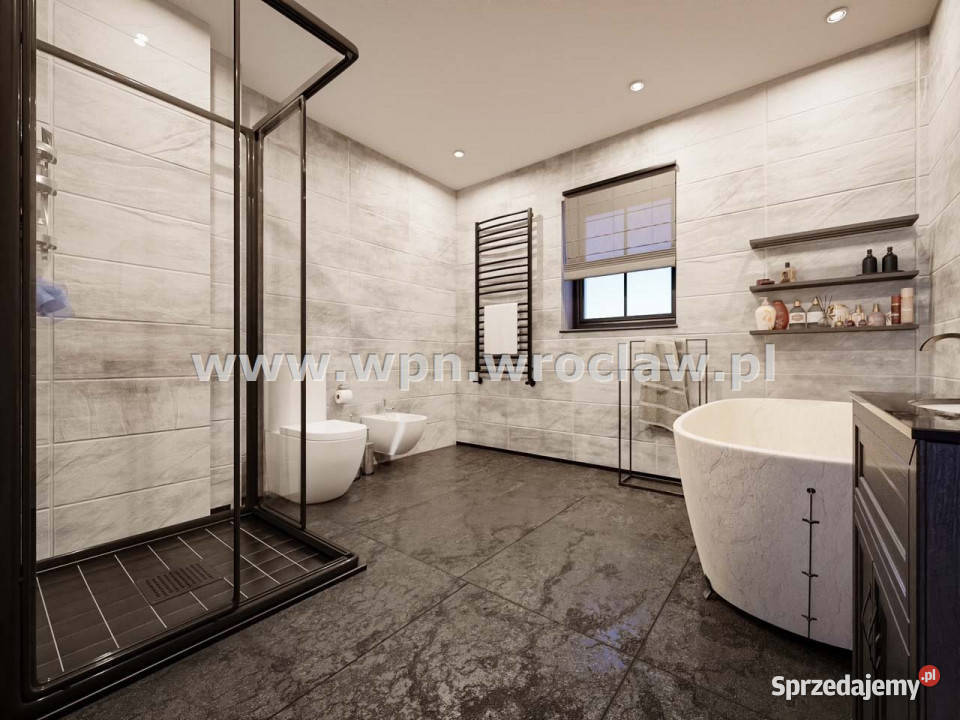 Dom bliźniak 1264m2 JelczLaskowice pustak Jelcz-Laskowice