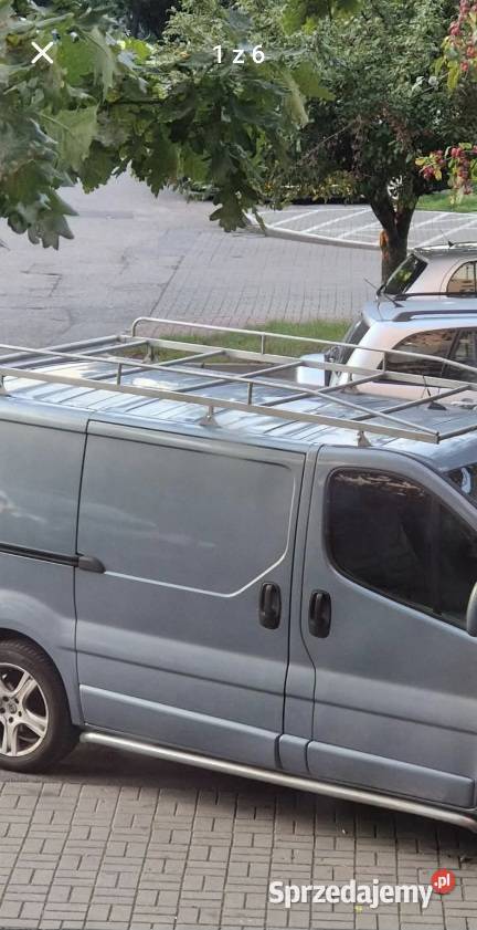 Bagażnik dachowy opel vivaro h1L1 Siedlce
