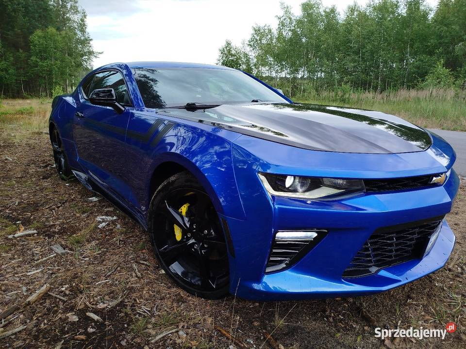 Chevrolet Camaro 20 Turbo 275 2017 PEŁNA NISKI niebieski Grójec sprzedam