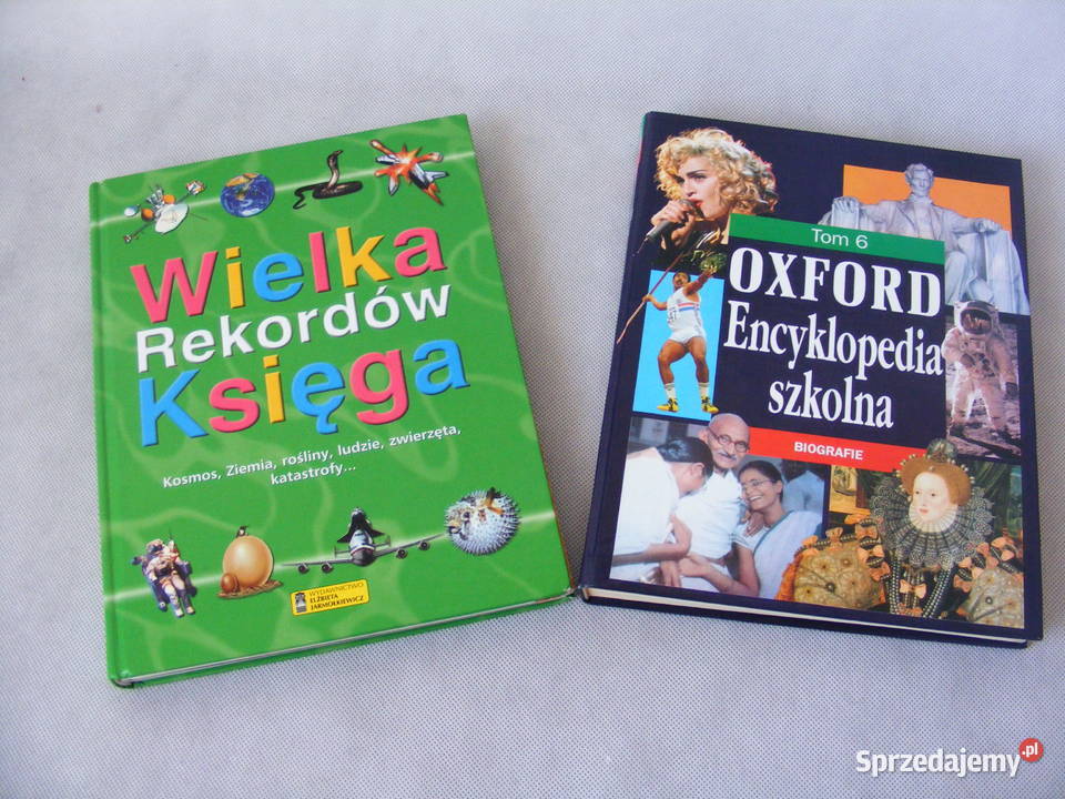 Wielka Księga Rekordów Oxford Encyklopedia dolnośląskie Oborniki Śląskie sprzedam