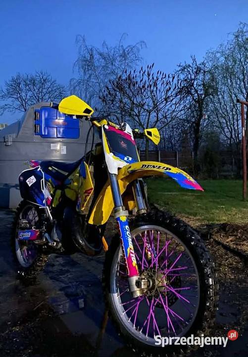 Suzuki rm 125 uszkodzona cross