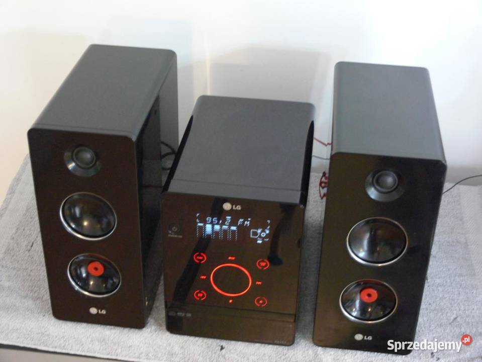Wieża LG z kol USB mp3 RDS sprawna WYSYŁKA podkarpackie Jasło