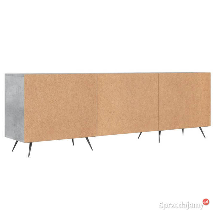 Szafka pod TV szarość betonu 150x30x50 WM829072 Warszawa