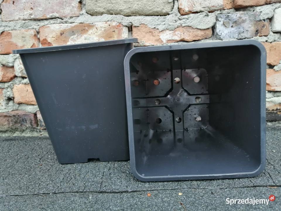 Doniczki produkcyjne P25 11L 1 25x25x26 Siewierz