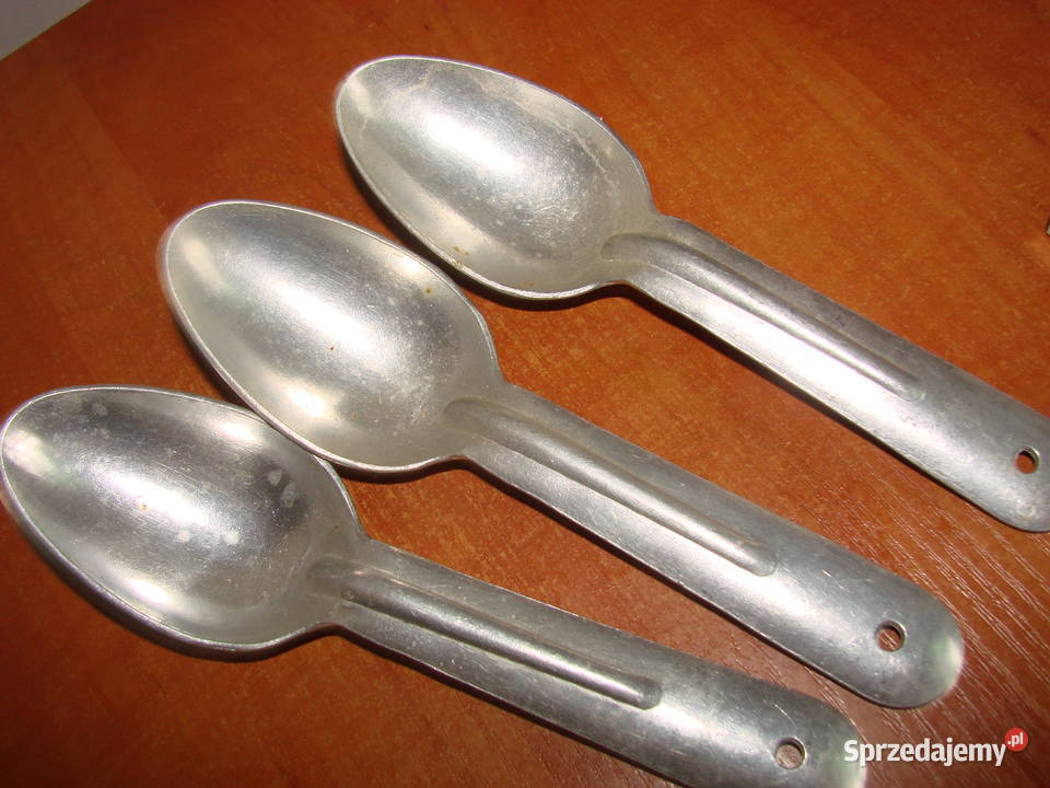 aluminiowa łyżka WP Olkusz 1955