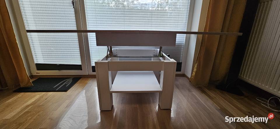 Ławostół rozkładanypodnoszony blat sonomabiały mazowieckie Warszawa sprzedam